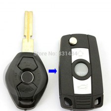 Flip-Folding-Flip-Key-Case-Refit-key-shell-For-BMW-3-5-7-SERIES-Z3-Z4