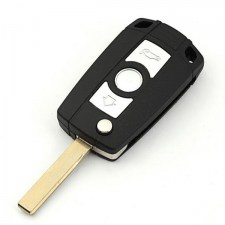 Replacement-Flip-Key-Shells-For-BMW-3-5-Series-Remote-Modified-Key-Fobs-With-Logo-HU92