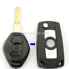 Flip-Folding-Flip-Key-Case-Refit-key-shell-For-BMW-3-5-7-SERIES-Z3-Z49