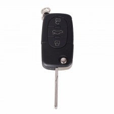 KEYYOU-3-Buttons-Folding-Flip-Remote-Key-Shell-Blade-HAA-For-Audi-A2-A3-A4-A618