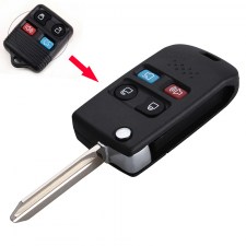 Mayitr-New-Folding-4-Button-Car-Remote-Flip-Key-Case-Shell-Fob-for-Ford-Lincoln-Mercury6