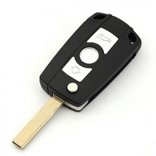 Replacement-Flip-Key-Shells-For-BMW-3-5-Series-Remote-Modified-Key-Fobs-With-Logo-HU921